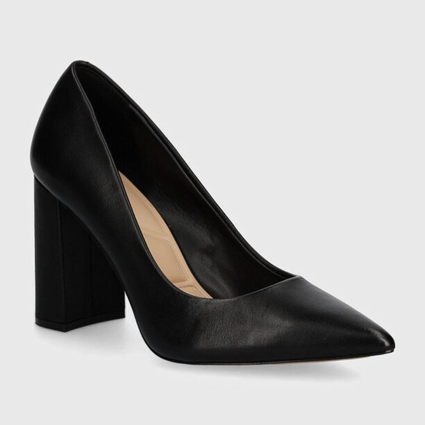 Aldo pantofi de piele JAVABRIRYN culoarea negru