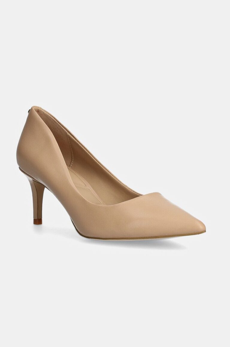 Aldo stilettos de piele STESSYLOW culoarea bej