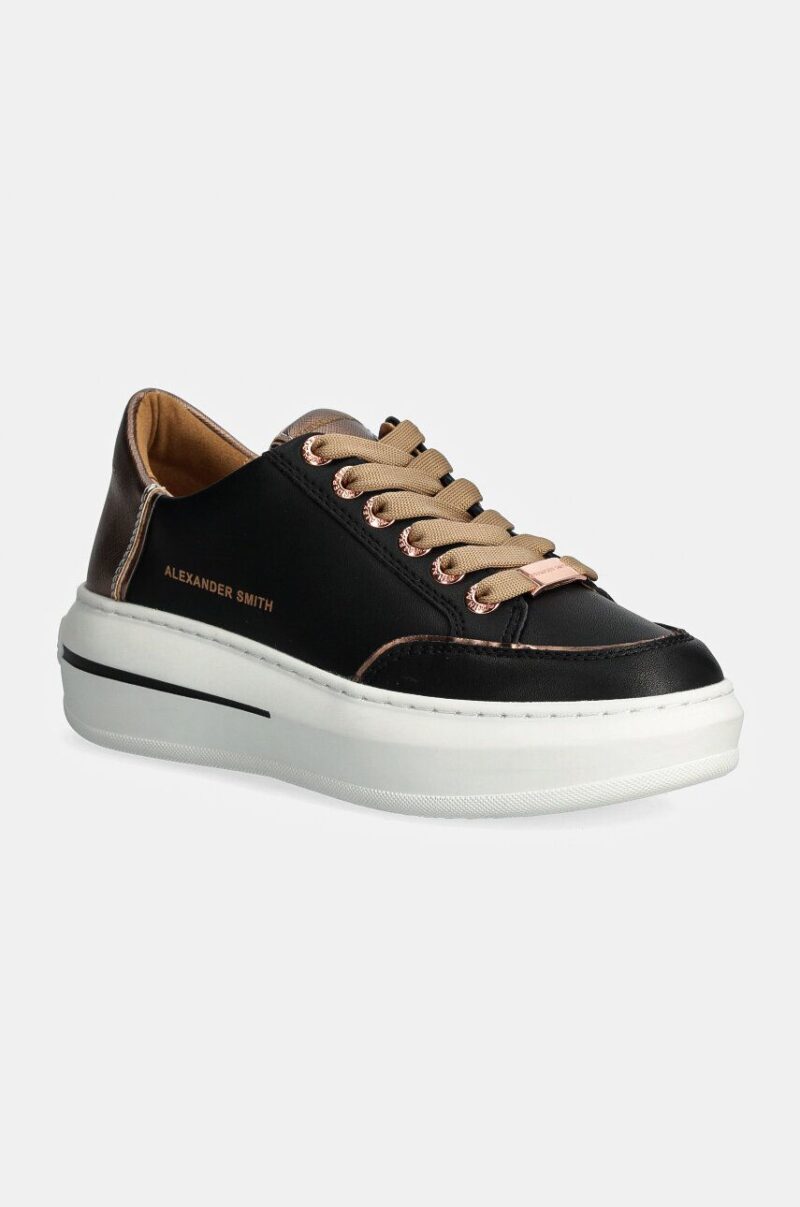 Alexander Smith sneakers din piele Lancaster culoarea negru