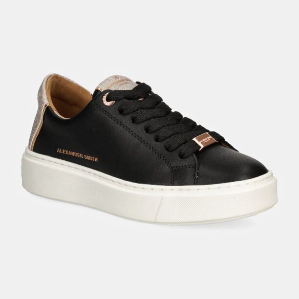 Alexander Smith sneakers din piele London culoarea negru