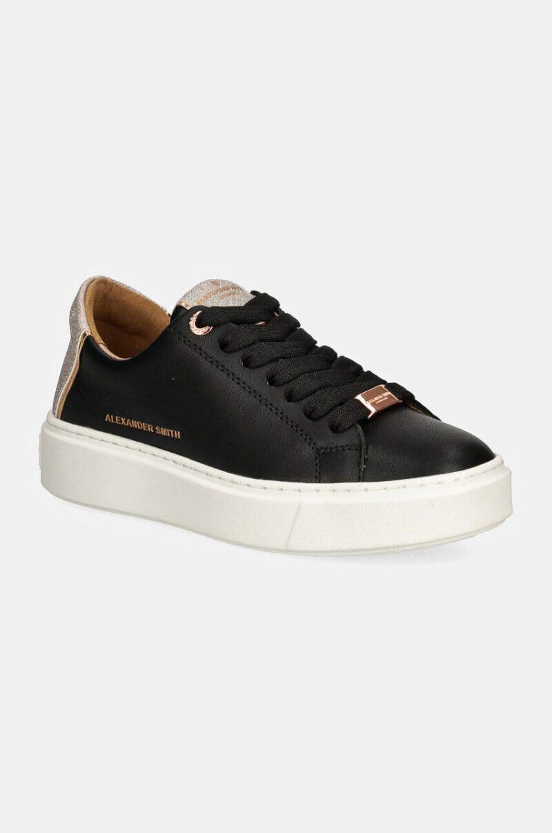 Alexander Smith sneakers din piele London culoarea negru