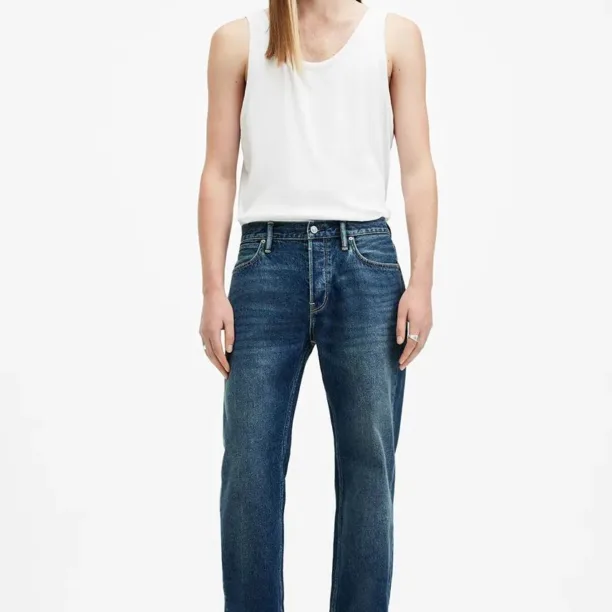 AllSaints blugi din bumbac REID M025EB