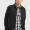 AllSaints camasa din bumbac SPOTTER LS SHIRT barbati