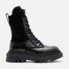 AllSaints cizme de piele Alexia Boot femei