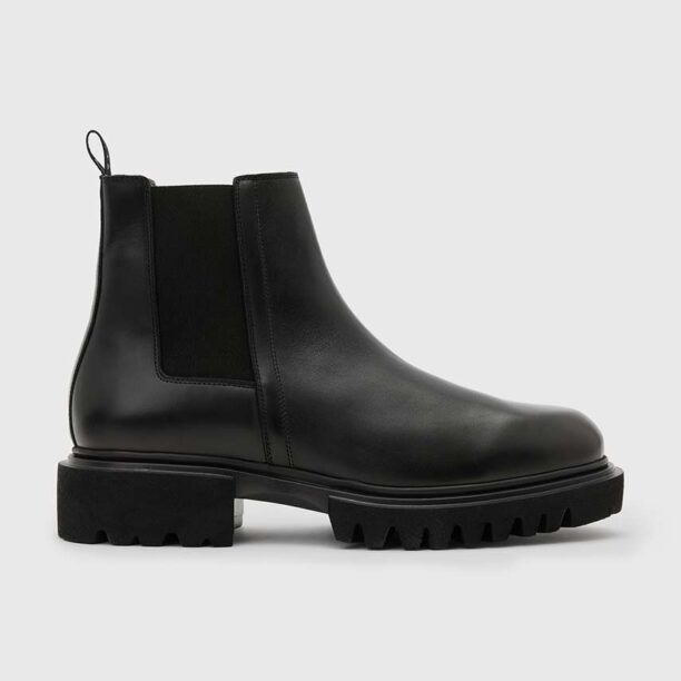 AllSaints ghete chelsea de piele VINCE BOOT barbati