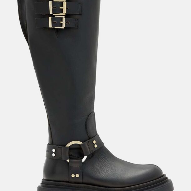 AllSaints ghete de piele Jade Biker Boot femei