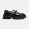 AllSaints mocasini de piele Alexia Chain Loafer femei