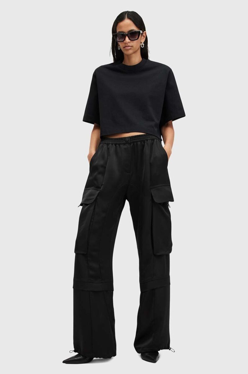 AllSaints pantaloni BARBARA TROUSER femei