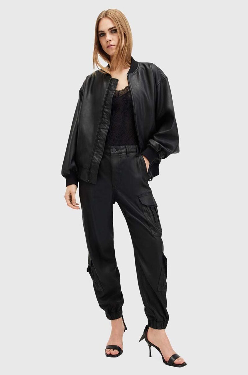 AllSaints pantaloni HIMARI CARGO TROUSER femei