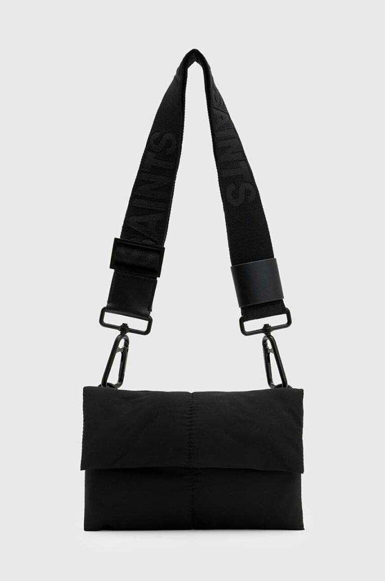 AllSaints poseta EZRA culoarea negru