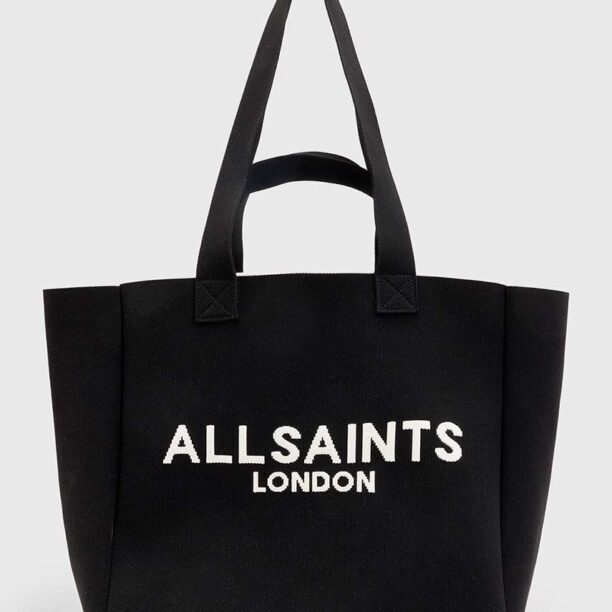 AllSaints poseta IZZY culoarea negru