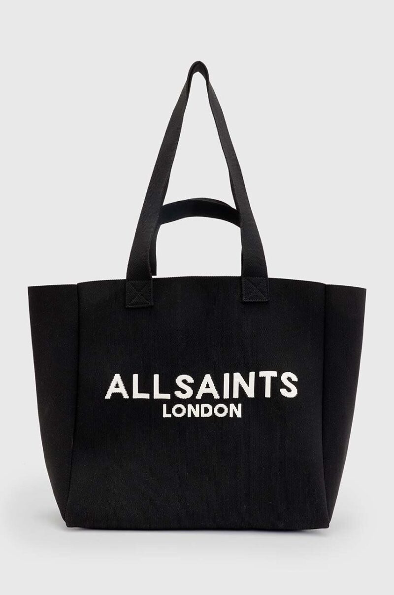 AllSaints poseta IZZY culoarea negru