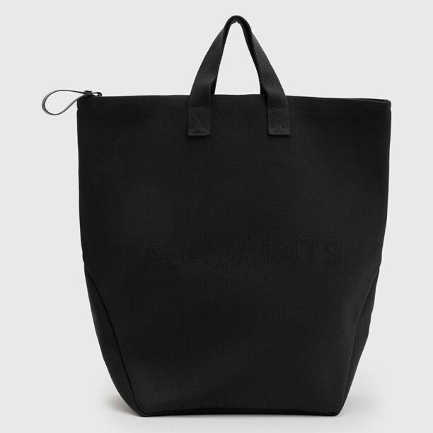 AllSaints rucsac JUNO BACKPACK culoarea negru