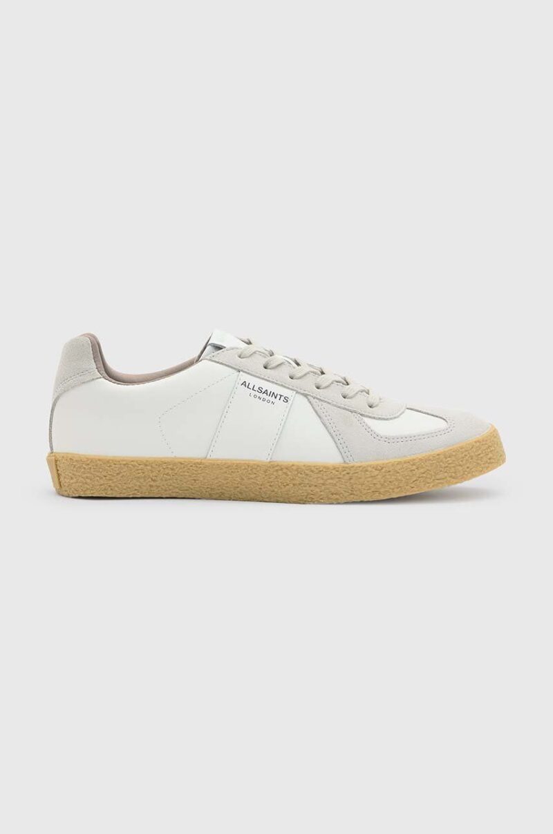 AllSaints sneakers din piele Jaimee Sneaker culoarea alb