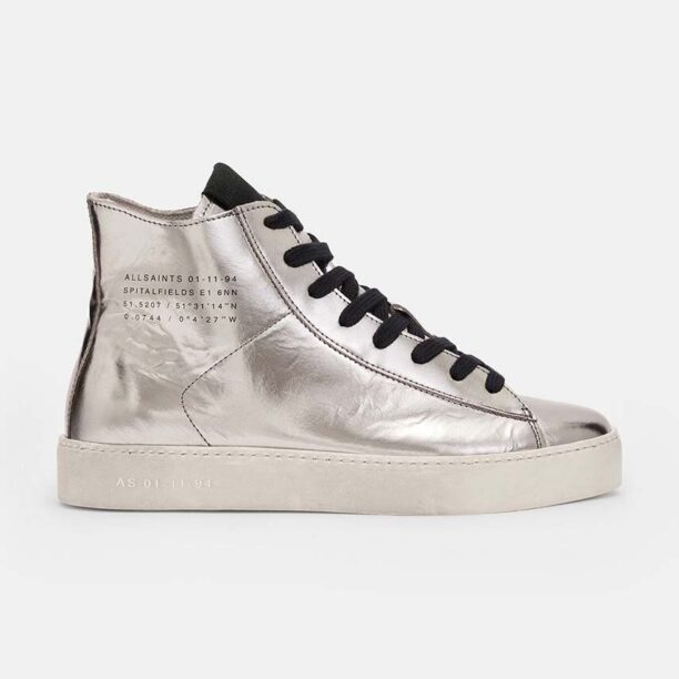 AllSaints tenisi de piele Tana Met High Top femei