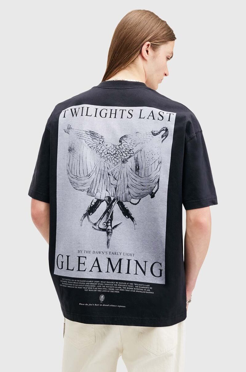 AllSaints tricou din bumbac TWILIGHT barbati