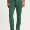 American Vintage pantaloni de trening culoarea verde