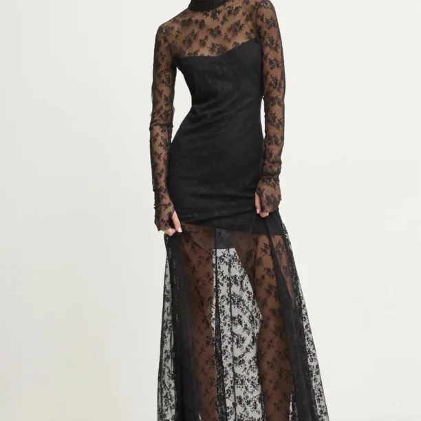 Aniye By rochie culoarea negru