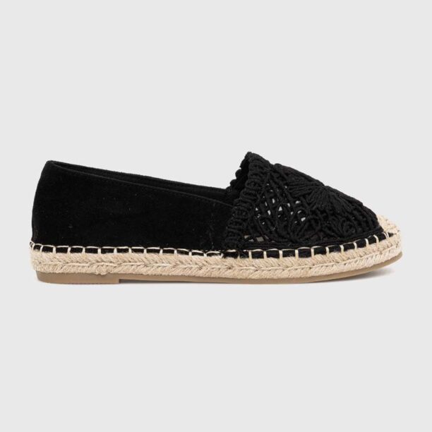 Answear Lab espadrile culoarea negru