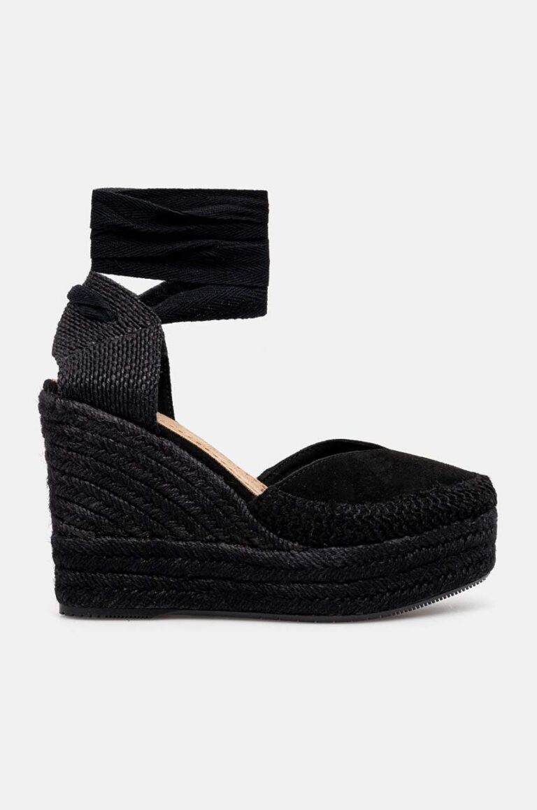 Answear Lab espadrile culoarea negru