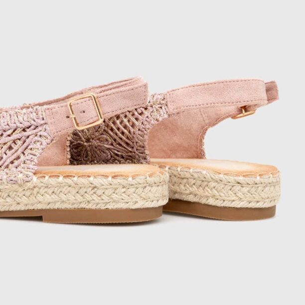 Answear Lab espadrile culoarea roz preţ