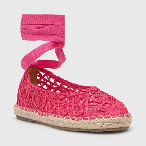 Answear Lab espadrile culoarea roz