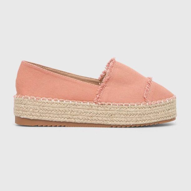 Answear Lab espadrile culoarea roz