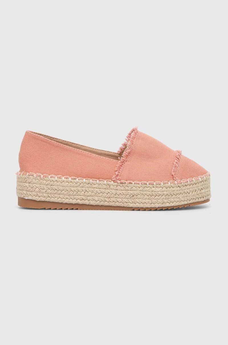 Answear Lab espadrile culoarea roz