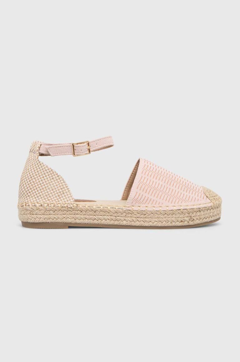 Answear Lab espadrile culoarea roz