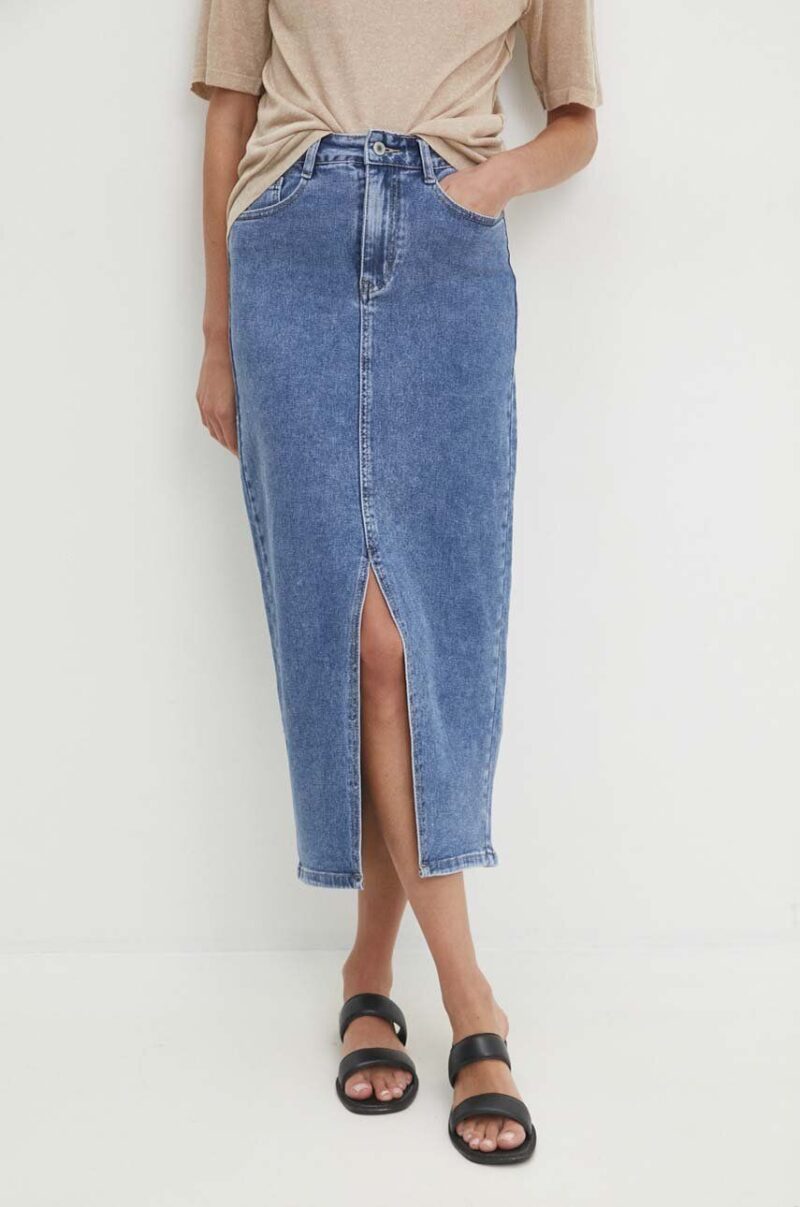 Answear Lab fusta jeans midi