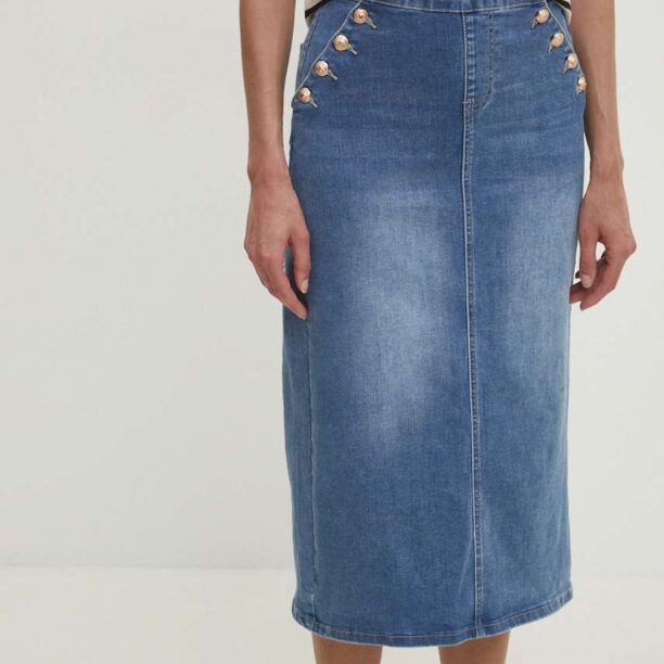 Answear Lab fusta jeans midi