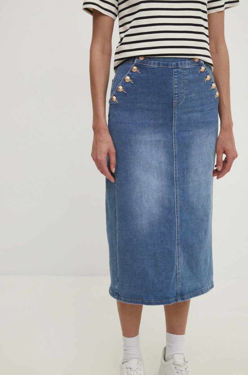 Answear Lab fusta jeans midi