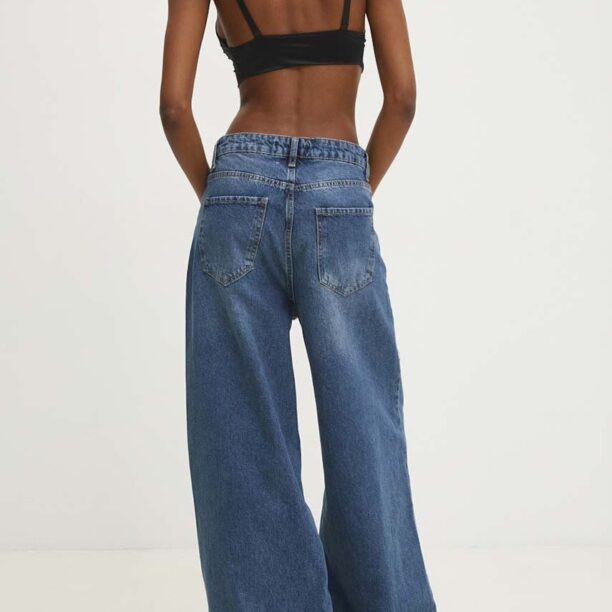 Answear Lab jeansi femei high waist preţ