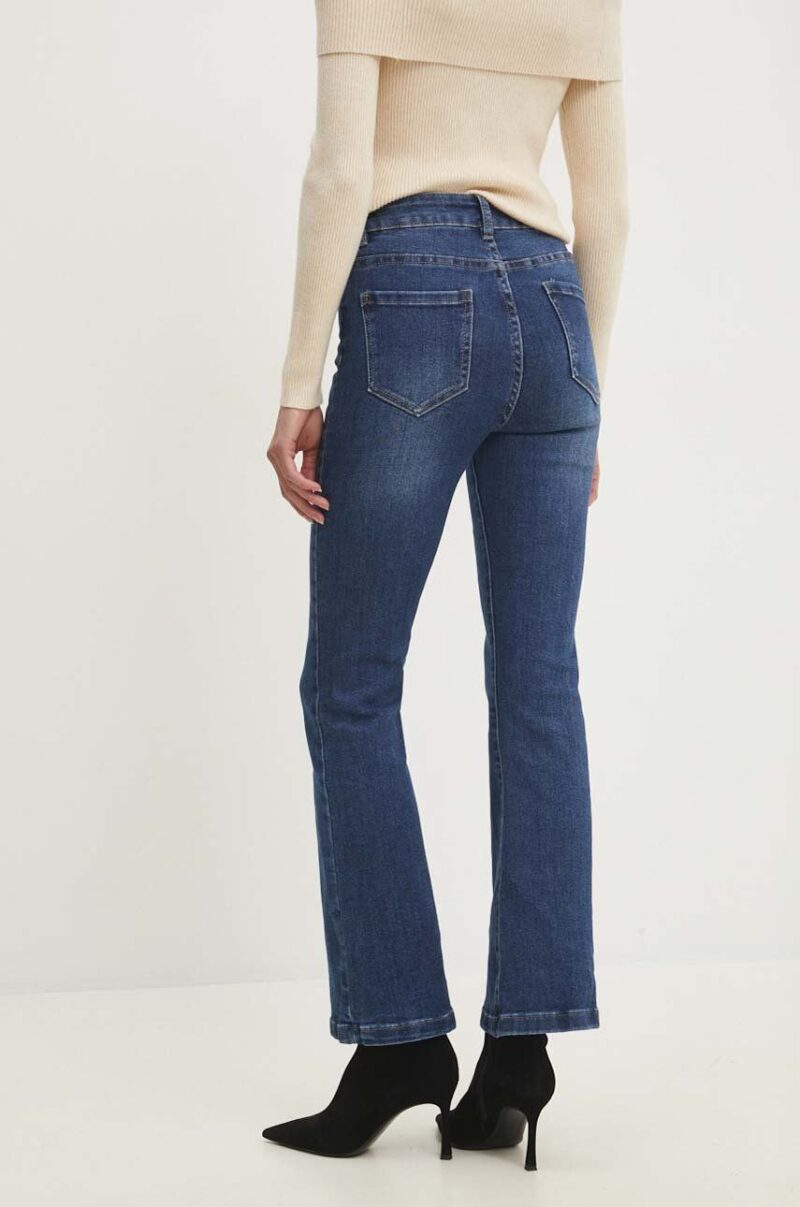 Answear Lab jeansi femei high waist preţ