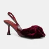 Answear Lab pantofi cu toc culoarea bordo