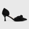 Answear Lab pantofi cu toc culoarea negru