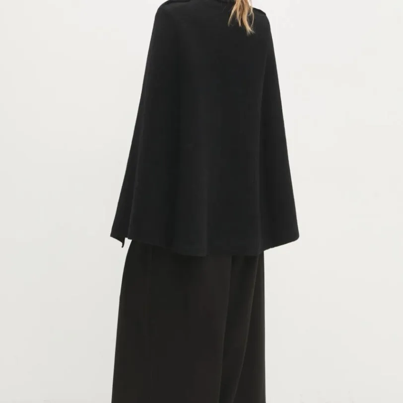 Answear Lab poncho culoarea negru preţ