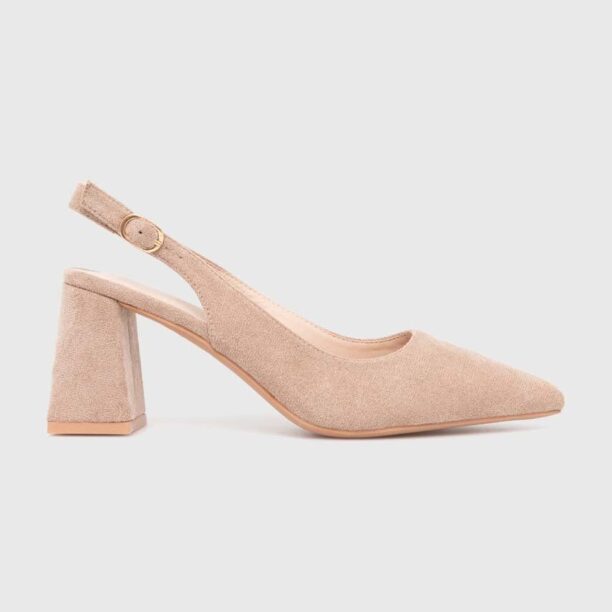 Answear Lab pumps culoarea bej