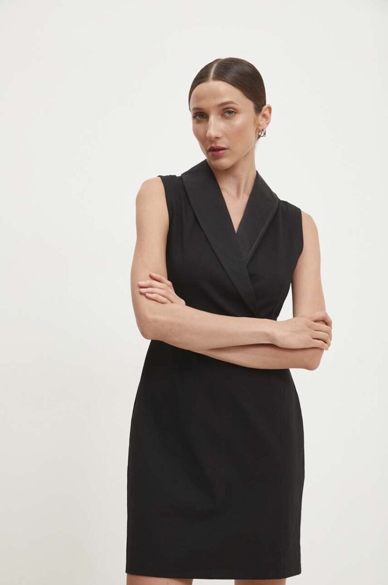 Answear Lab rochie culoarea negru