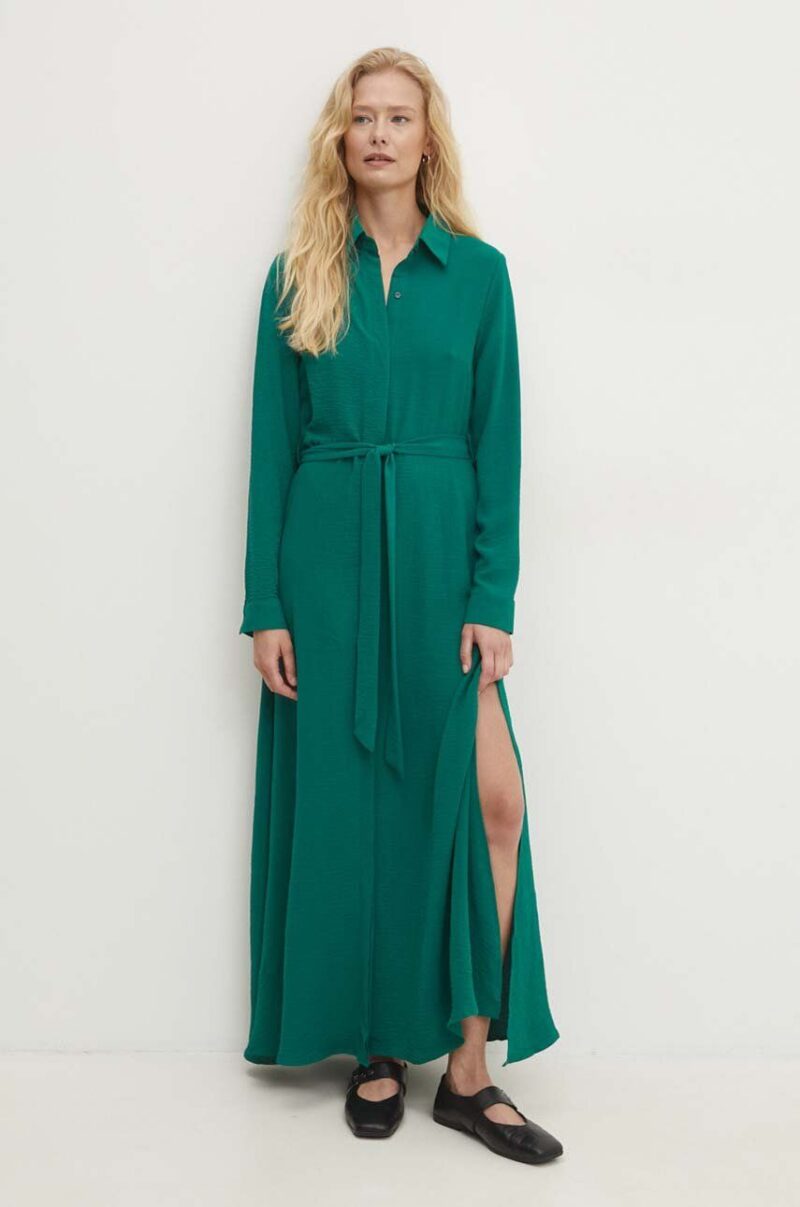 Answear Lab rochie culoarea verde