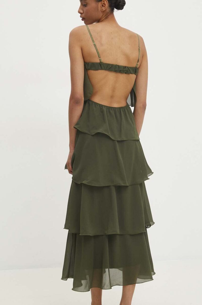 Answear Lab rochie culoarea verde