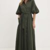 Answear Lab rochie culoarea verde