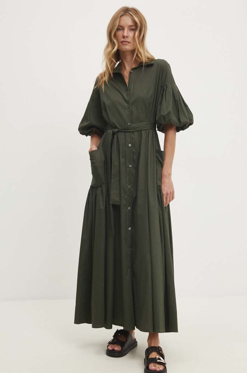 Answear Lab rochie culoarea verde