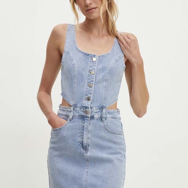 Answear Lab rochie jeans mini