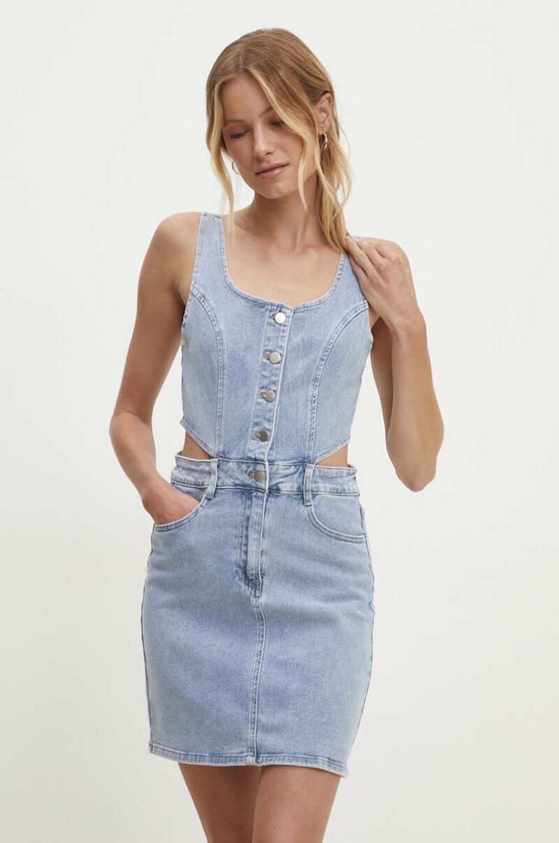 Answear Lab rochie jeans mini