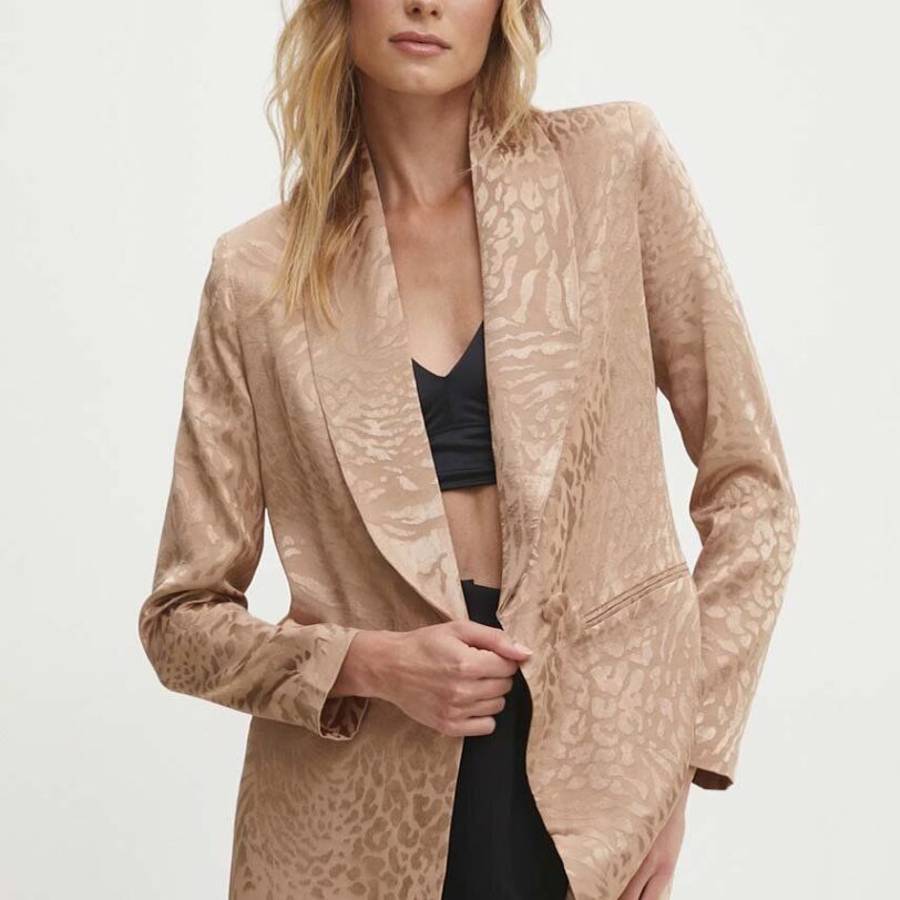 Answear Lab sacou culoarea bej