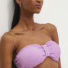 Answear Lab sutien de baie culoarea violet