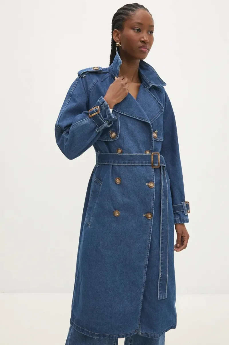 Answear Lab trenci din denim de tranzitie