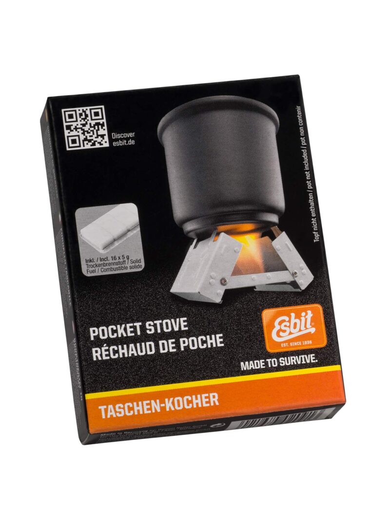 Aragaz de voiaj Esbit Pocket Stove Small 16 x 5g preţ