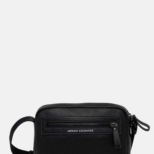 Armani Exchange borseta culoarea negru